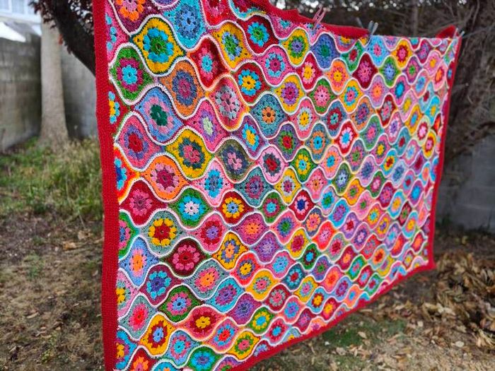 Vintage Crochet Blanket
