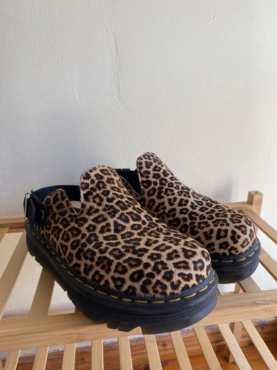Dr Martens slingback plataform mules