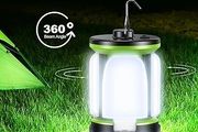 Camping Lantern Rechargeable, 2000 Lumen Ultra Bright Camping Lights Lamp - 7 Light Modes, 60 LED Hanging Tent Lamp, 10+ Hrs Battery Life for Outdoor, Power Cuts, Emergency, Fishing, Hiking etc