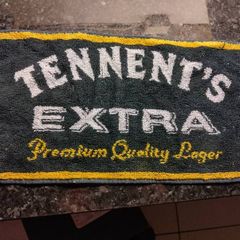 Vintage Tennents Beer Towel