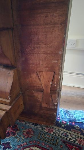 Solid wood dining table