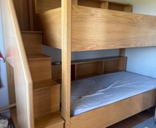 Childrens oak bunkbeds. Wexford