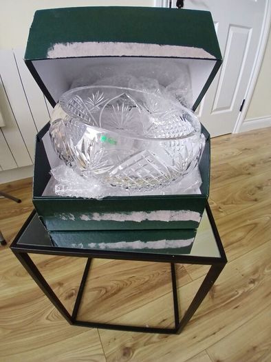 Vintage Millennium  Galway Crystal  Bowl