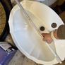 2 Vintage sinks white - washing basins Image 2