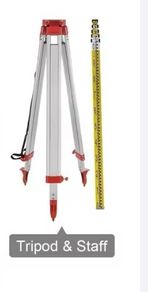 New Laser staff and tripod set