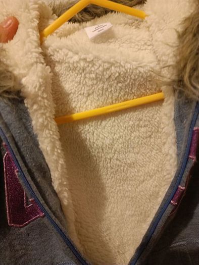 Gap warm lined winter hoodie jacket 3