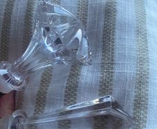 ShabbyChic Set of 2 Heavy crystal bottle Stoppers