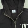 Black 11 Degrees Full Zip Hoodie Image 4