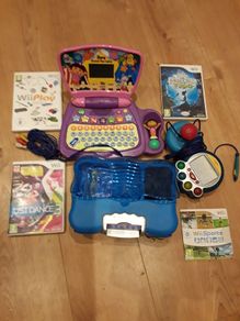 Games, toys.