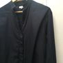 Toteme Designer Black Shirt Size Medium Image 3