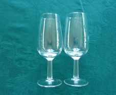Sherry and liqueur glasses