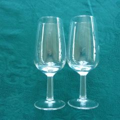 Sherry and liqueur glasses