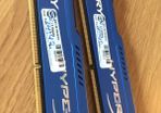 HyperX 2x4gb DDR3 1600Mhz