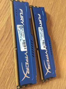 HyperX 2x4gb DDR3 1600Mhz