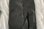 H&amp;M leather look skirt new with tags