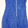 Oasis Lace Royal Blue Shift Dress Image 2
