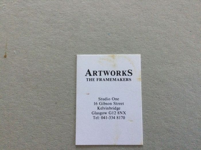 Art  - Oil on Board.