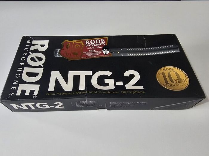 Rode NTG 2 Shotgun Microphones, 2 Available Euro130 each or Euro 230 for the pair
