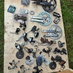 Job lot of bicycle parts