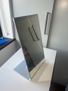 Table and mirror