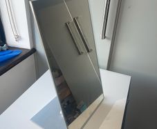Table and mirror