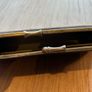 Vintage Suede Leather Clutch Bag Image 10