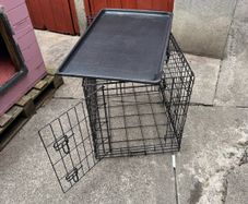 Collapsing Dog Crates - medium size - please read description