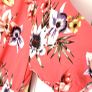 NEXT Coral Floral Summer Dress Sz 18UK (Fit 16-20UK) Image 3