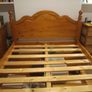 Solid Pine Double Bed Frame 140x190cm Image 7