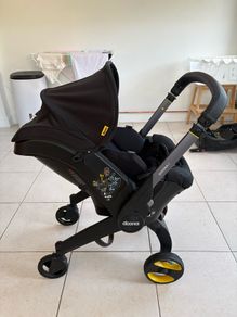 Doona stroller, car seat, and isofix base