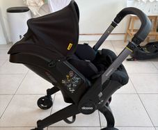 Doona stroller, car seat, and isofix base
