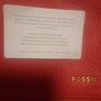 Coral Leather Fossil Bag /postage Included In Price Image 10