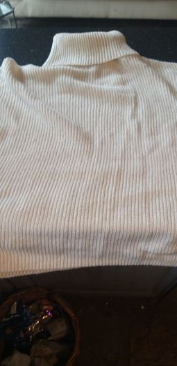 Cream Poncho
