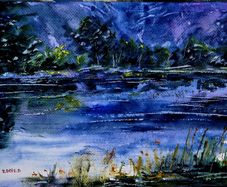 Killarney national park watercolour