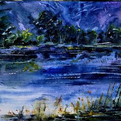 Killarney national park watercolour