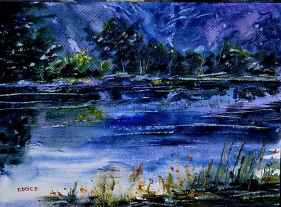 Killarney national park watercolour