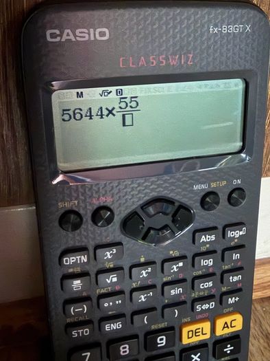 Casio calculator