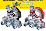 Car 1 Pair 12V 24V Top Post Battery Wire Cable Clamp