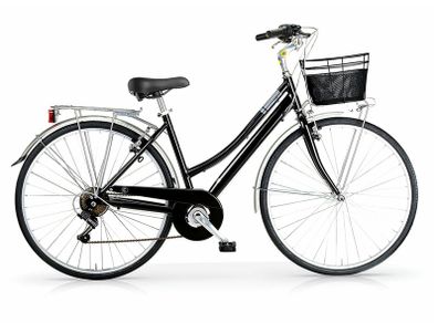MBM Central Ladies Lightweight Aluminium City Bike Black