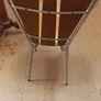 French kitchen chairs set of 4 circa 1960 in ok condition priced to sell Image 2