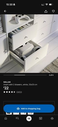 IKEA CUBIES + vanity cabinet
