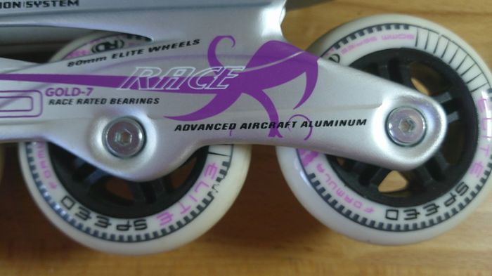 Roller Derby Aerio Q 60 Womens Inline Skates UK  Ire Size 8 Euro 42 Elite Series Purple Grey