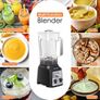 Smoothie Maker, 2000W Powerful Blender with 2L BPA Free Tritan Container, 8 Speeds Control 33000 RPM High-Speed, 4 Presets Jug Blender Mixer for Ice/Nut,Kitchen Image 2