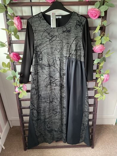 dress bnwt Naya dress T1 black funky dress