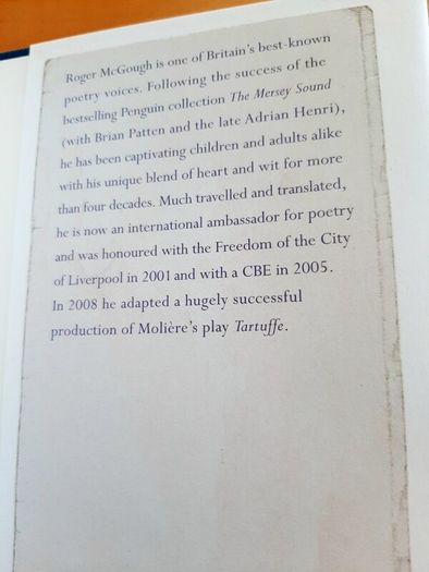 Roger McGough poetry signed