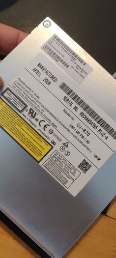 DVD RW Laptop Panasonic UJ-870  DVDRW (R DL) DVD-RAM drive IDE  internal