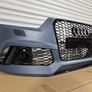 Front Bumper for Audi Q3 SQ3 11-18 RSQ3 Style  Honeycomb Image 2