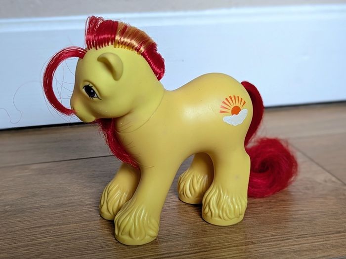 Vintage G1 My Little Pony Mountain Boy Sunburst RARE