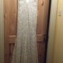 Allure bridal wedding dress ivory lace and silk fabulous detailing Image 10