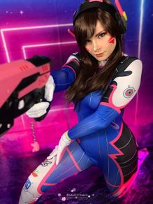DVA cosplay fancy dress costume Halloween set